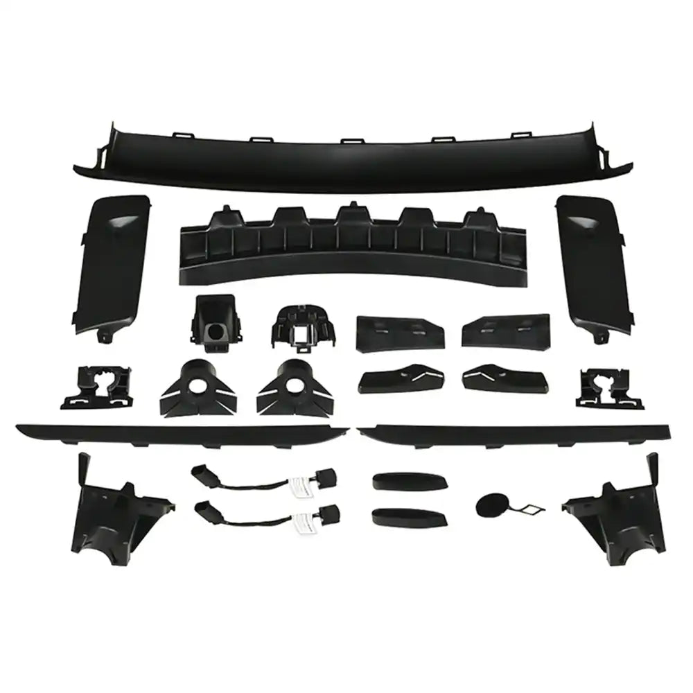 12-19 Porsche 911 991 to 992 Turbo SD Style Front Bumper Cover w/ DRL