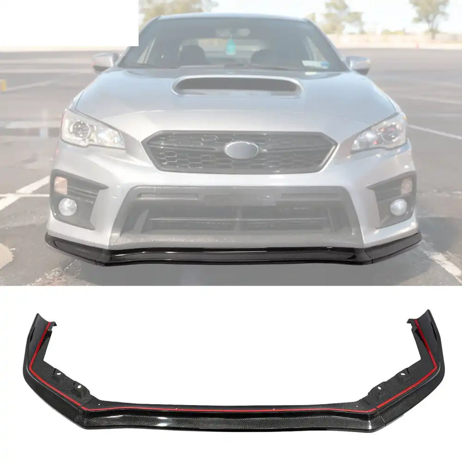 15-21 Subaru WRX STI CS Style Front Bumper Lip 3PC