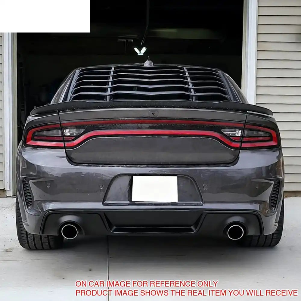 15-23 Dodge Charger Front + Rear Bumper Cover + Fender Flare +Diffuser