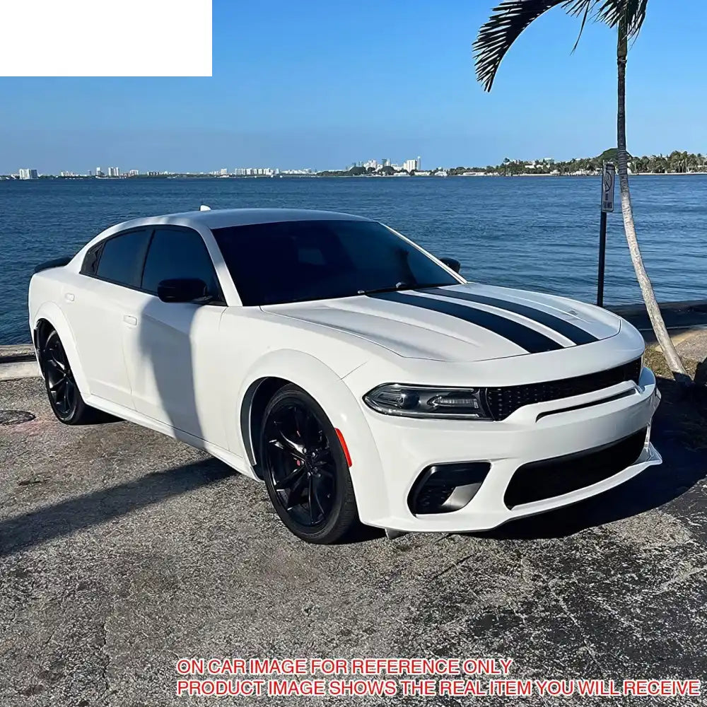 15-23 Dodge Charger Front & Rear Bumper Cover w/ Fender Flare/Diffuser