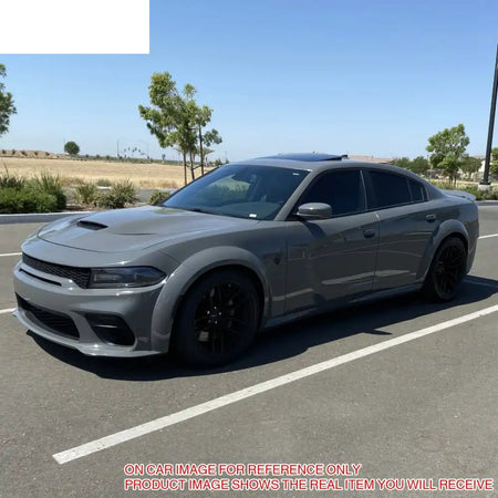15-23 Dodge Charger Front & Rear Bumper Cover w/ Fender Flare/Diffuser
