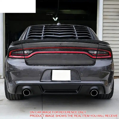 15-23 Dodge Charger Front & Rear Bumper Cover w/ Fender Flare/Diffuser
