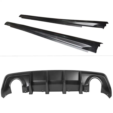 15-23 Dodge Charger Front Rear Bumper Cover with Side Skirts/Diffuser