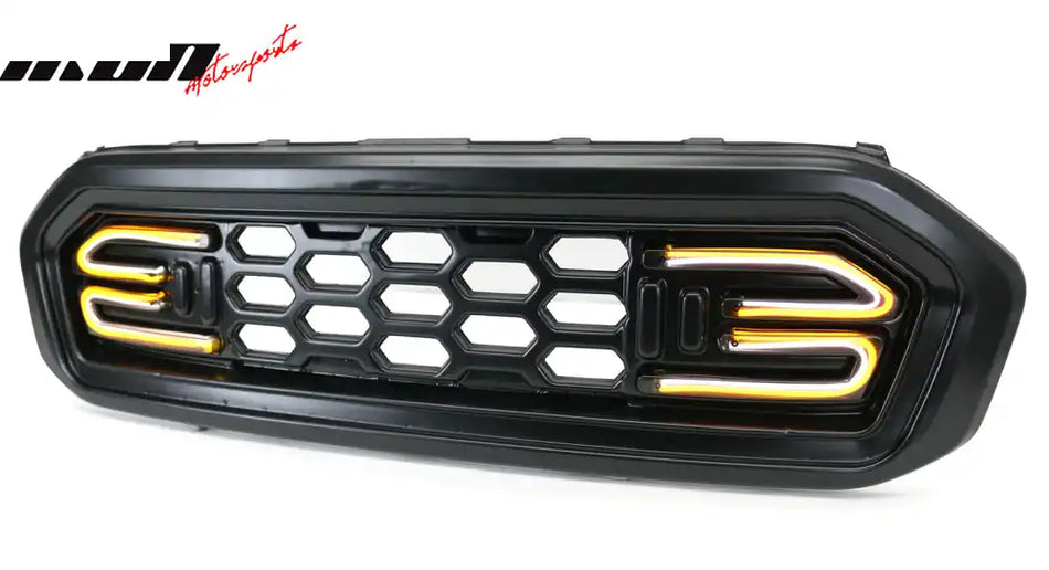 19-23 Ford Ranger XL/XLT/Lariat DF Style LED Grille Smoke Lens Signal