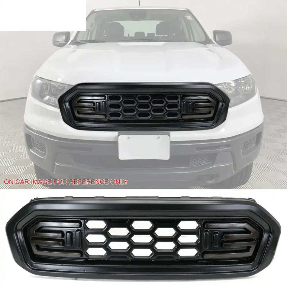 19-23 Ford Ranger XL/XLT/Lariat DF Style LED Grille Smoke Lens Signal