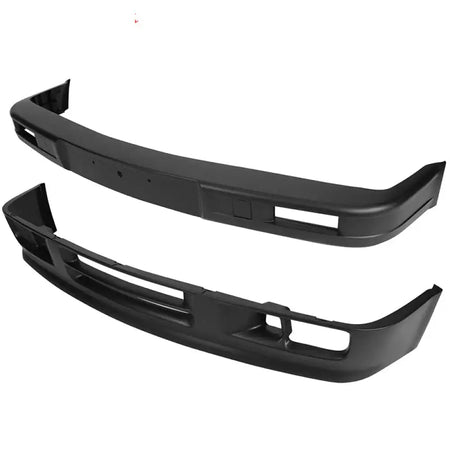 1984-1992 BMW E30 M Tech Style Unpainted Black Front Bumper Cover PP