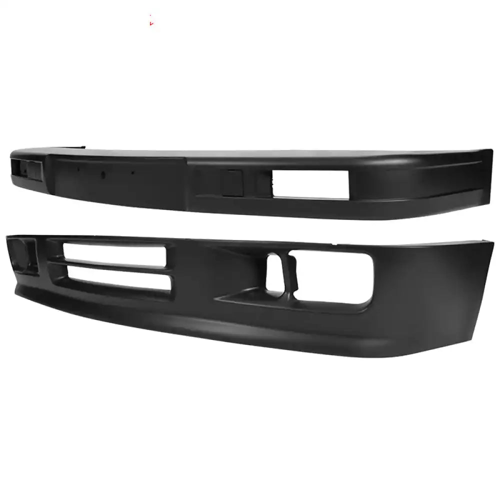 1984-1992 BMW E30 M Tech Style Unpainted Black Front Bumper Cover PP