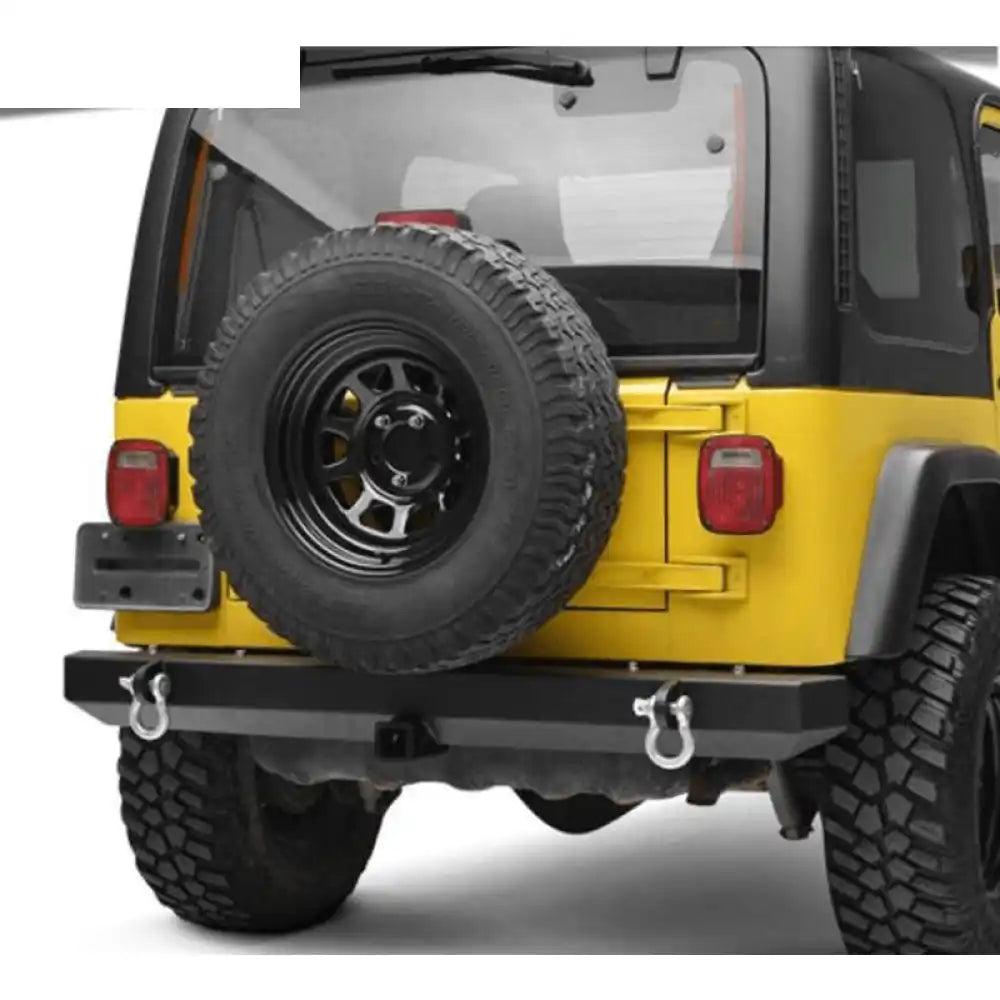 1987-2006 Jeep Wrangler YJ TJ Rock Crawler Powder Rear Bumper Guard