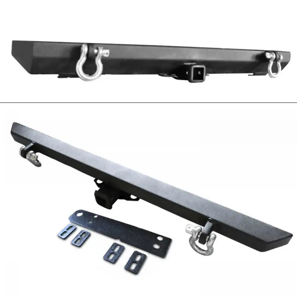 1987-2006 Jeep Wrangler YJ TJ Rock Crawler Powder Rear Bumper Guard