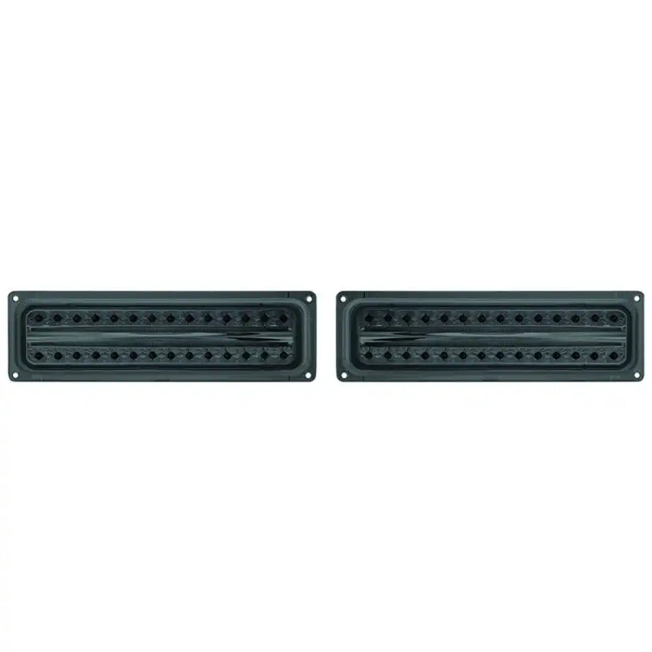 1988-1998 GMC C/K 1500 2500 3500 Smoke LED Front Bumper Parking Lights