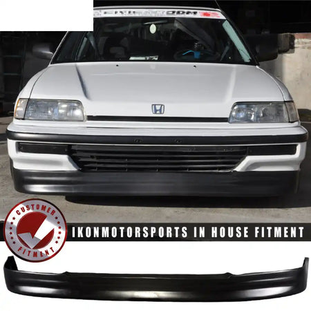 1990-1991 Honda Civic CS Style Front Bumper Lip PU