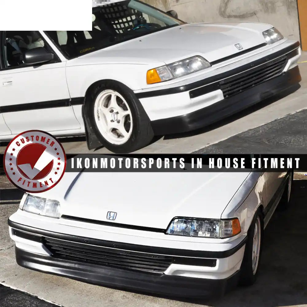 1990-1991 Honda Civic CS Style Front Bumper Lip PU