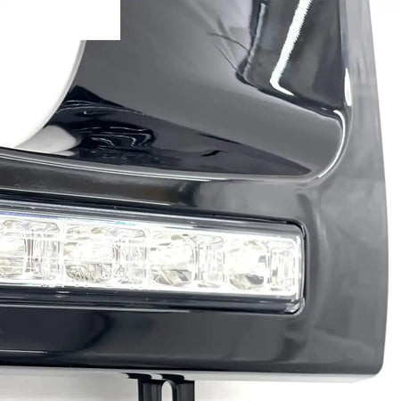 1990-2018 Benz W463 G500 G550 G55 G63 G65 Gloss Black Headlight Bezels