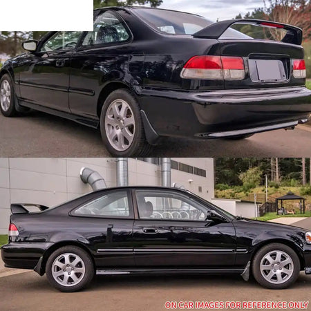 1996-2000 Honda Civic Coupe Rear Trunk Spoiler ABS w/ LED Light