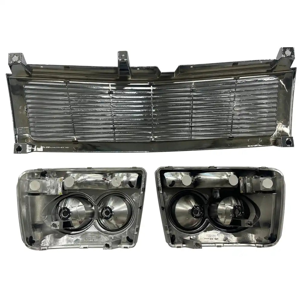 1999-2002 Silverado Range Rover Style Front Upper Grille W/Headlights