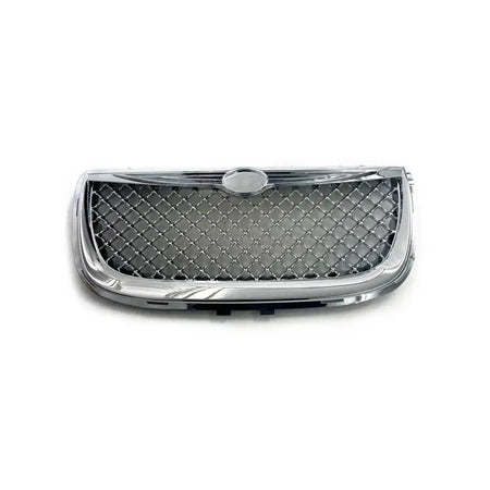 1999-2004 Chrysler 300M Chrome Front Bumper Hood Upper Mesh Grille Black & Silver