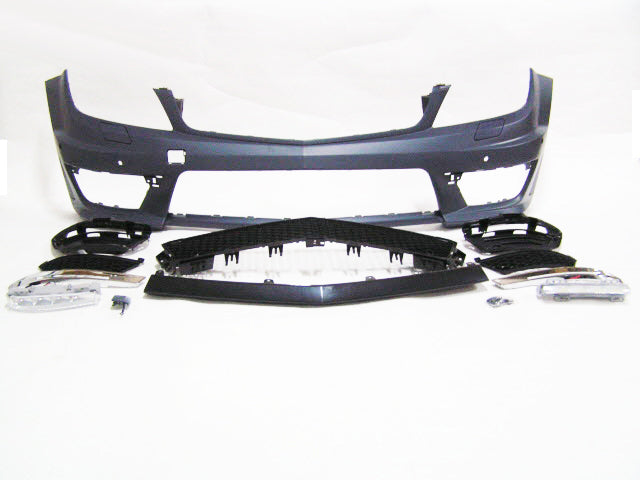 2012-2014 Mercedes Benz C Class W204 C63 AMG Style Front Bumper