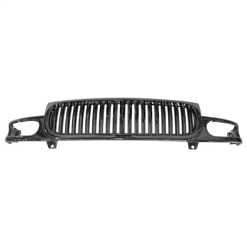 2000-2006 GMC Yukon Vertical Style Front Bumper Grille Chrome ABS