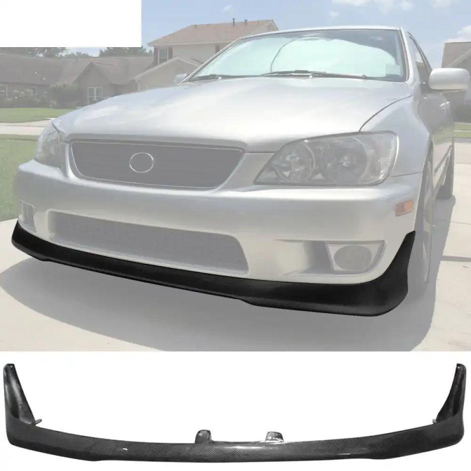2001-2005 Lexus IS300 Altezza SXE10 Type-R Front Bumper Lip Spoiler Carbon Fiber CF