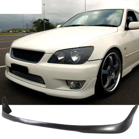 2001-2005 Lexus IS300 Altezza SXE10 Type-R Front Bumper Lip Spoiler Unpainted Black