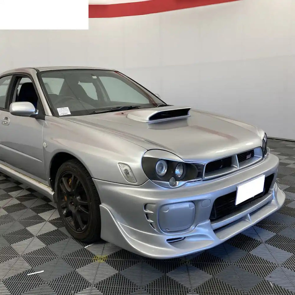2002-2003 Subaru Impreza WRX Sti CW style Black Front Bumper Lip PU