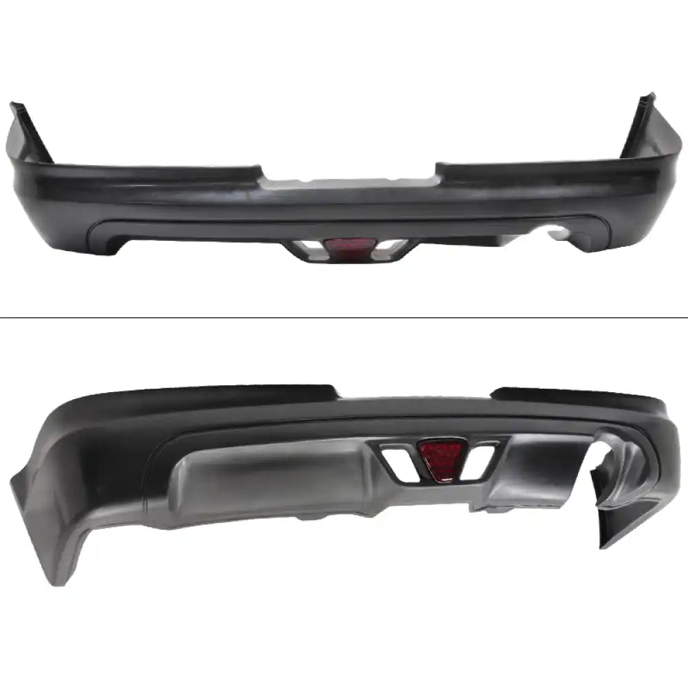 2002-2004 Acura RSX Mugen Style Rear Lip Diffuser LED Brake Light PU