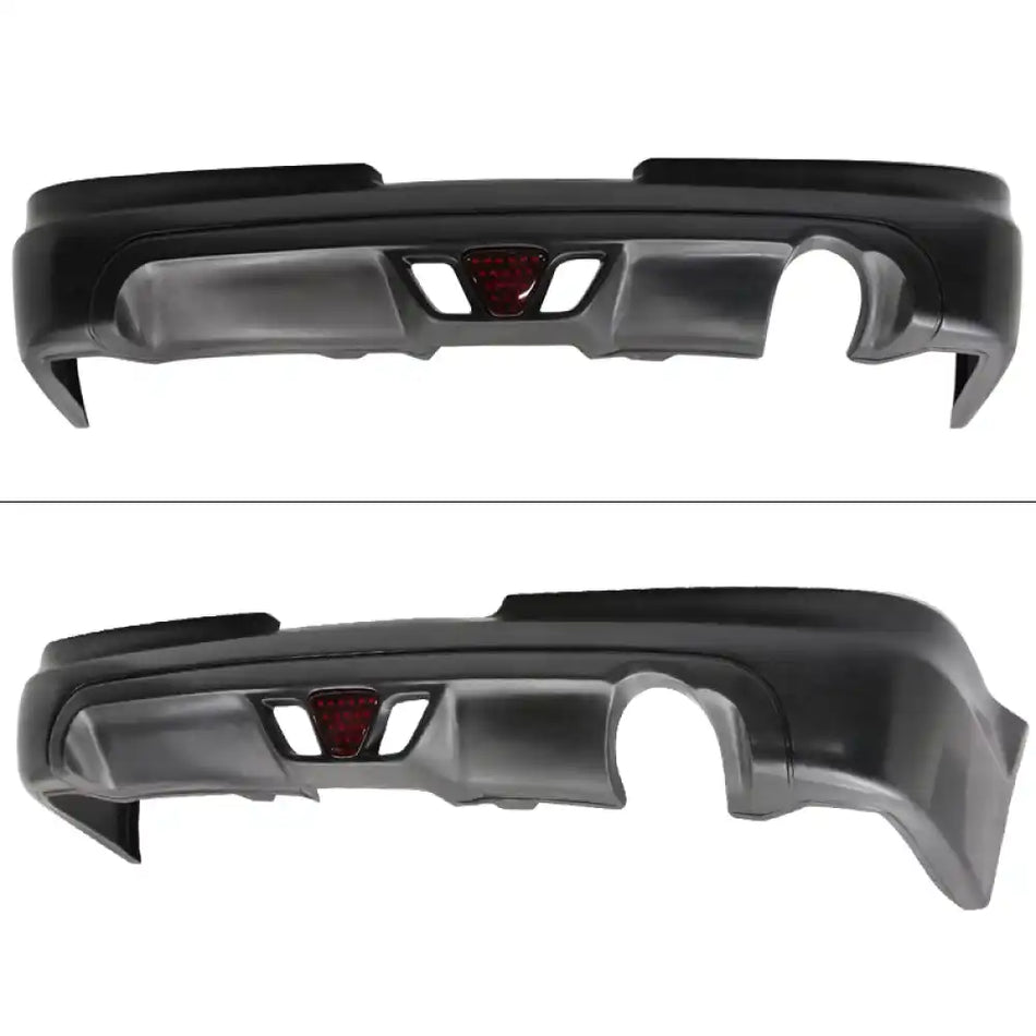 2002-2004 Acura RSX Mugen Style Rear Lip Diffuser LED Brake Light PU