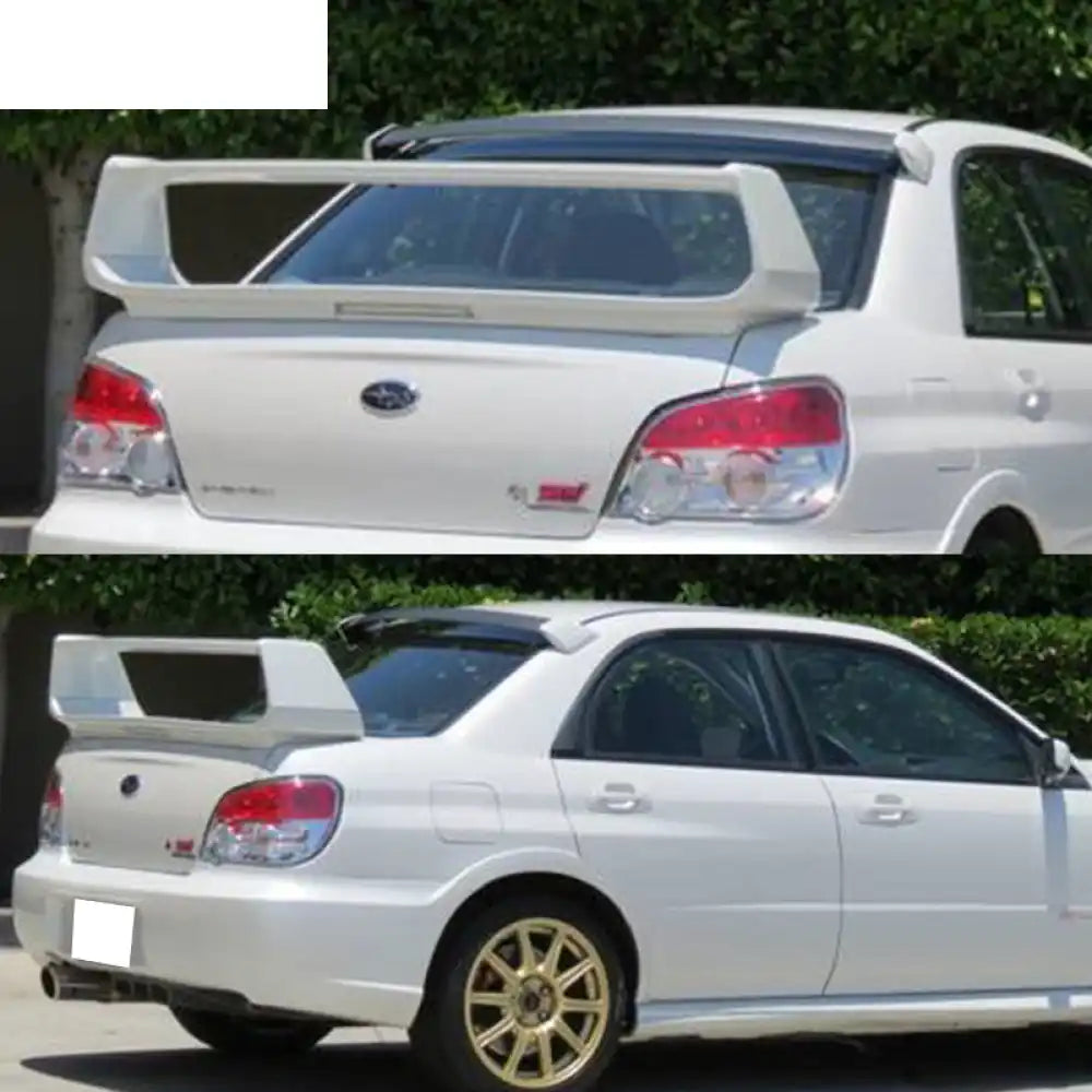 2002-2007 Subaru Impreza WRX Sti OE Trunk Spoiler w/ 3RD Brake Light
