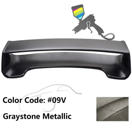2002-2007 Subaru Impreza WRX Sti OE Trunk Spoiler w/ 3RD Brake Light Painted #09V Graystone Metallic
