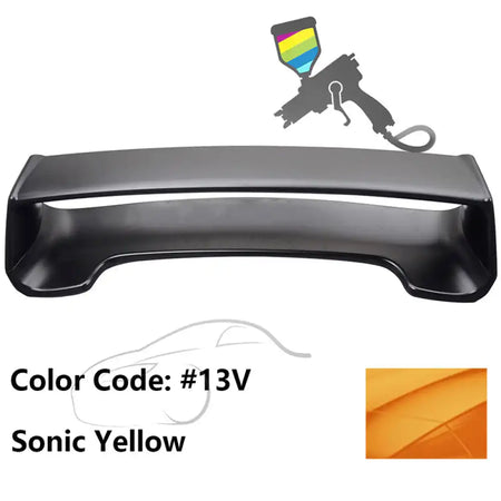 2002-2007 Subaru Impreza WRX Sti OE Trunk Spoiler w/ 3RD Brake Light Painted #13V Sonic Yellow