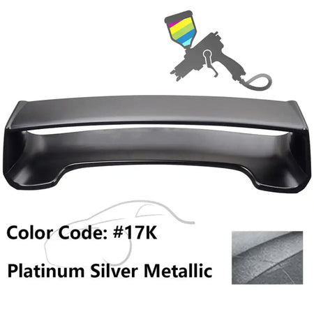 2002-2007 Subaru Impreza WRX Sti OE Trunk Spoiler w/ 3RD Brake Light Painted #17K Platinum Silver Metallic