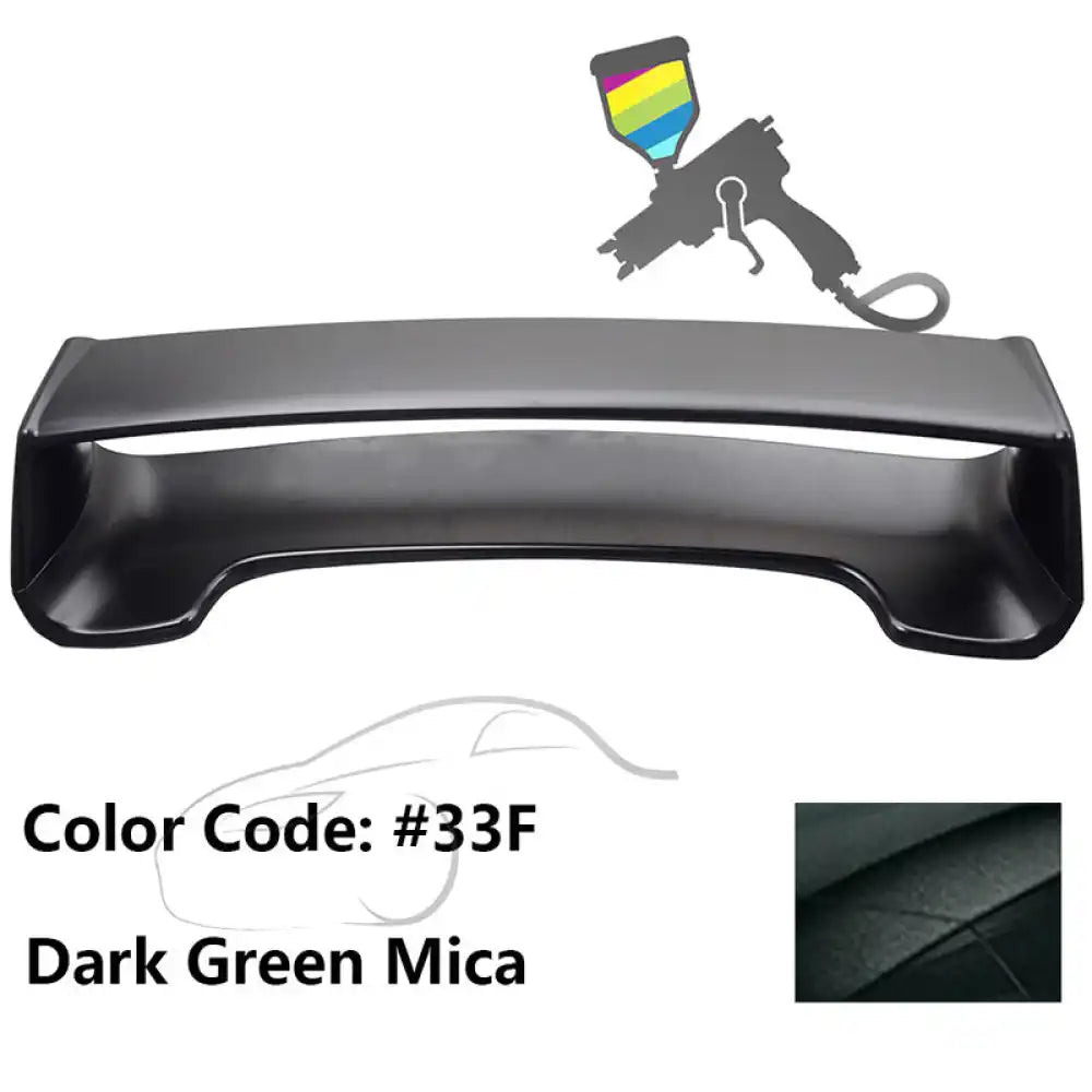 2002-2007 Subaru Impreza WRX Sti OE Trunk Spoiler w/ 3RD Brake Light Painted #33F Dark Green Mica