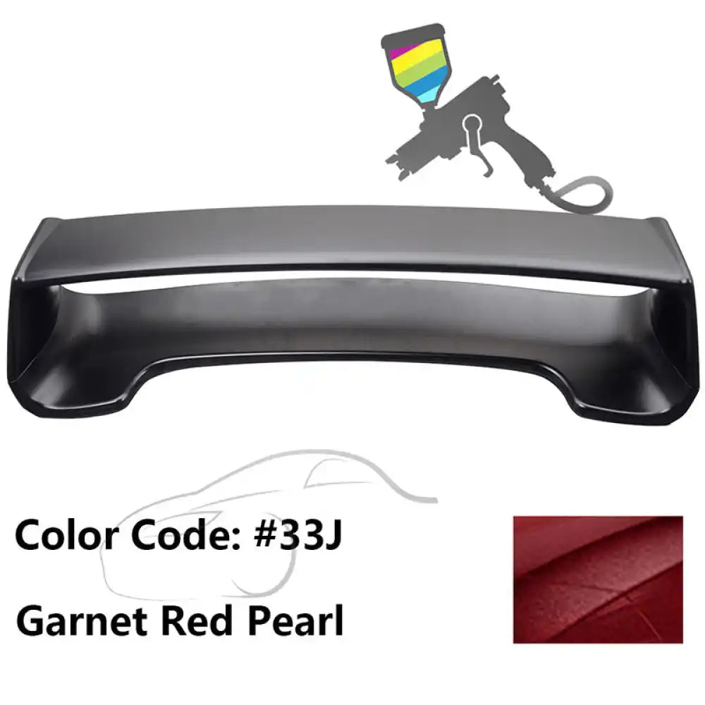 2002-2007 Subaru Impreza WRX Sti OE Trunk Spoiler w/ 3RD Brake Light Painted #33J Garnet Red Pearl