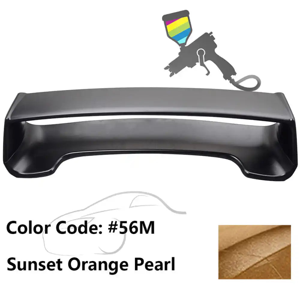 2002-2007 Subaru Impreza WRX Sti OE Trunk Spoiler w/ 3RD Brake Light Painted #56M Sunset Orange Pearl