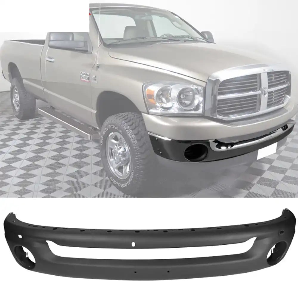 2002-2009 Dodge Ram 1500 2500 Front Bumper Face Bar Cover Conversion Black