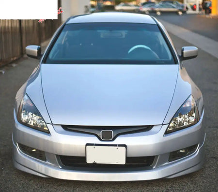 2003-05 Honda Accord 2Dr HFP Style Black Front Lip Splitter Spoiler PU