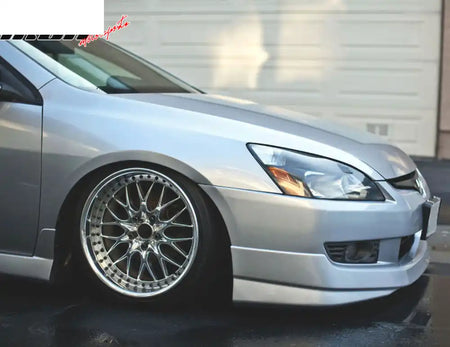 2003-05 Honda Accord 2Dr HFP Style Black Front Lip Splitter Spoiler PU