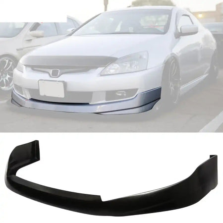 2003-05 Honda Accord 2Dr HFP Style Black Front Lip Splitter Spoiler PU