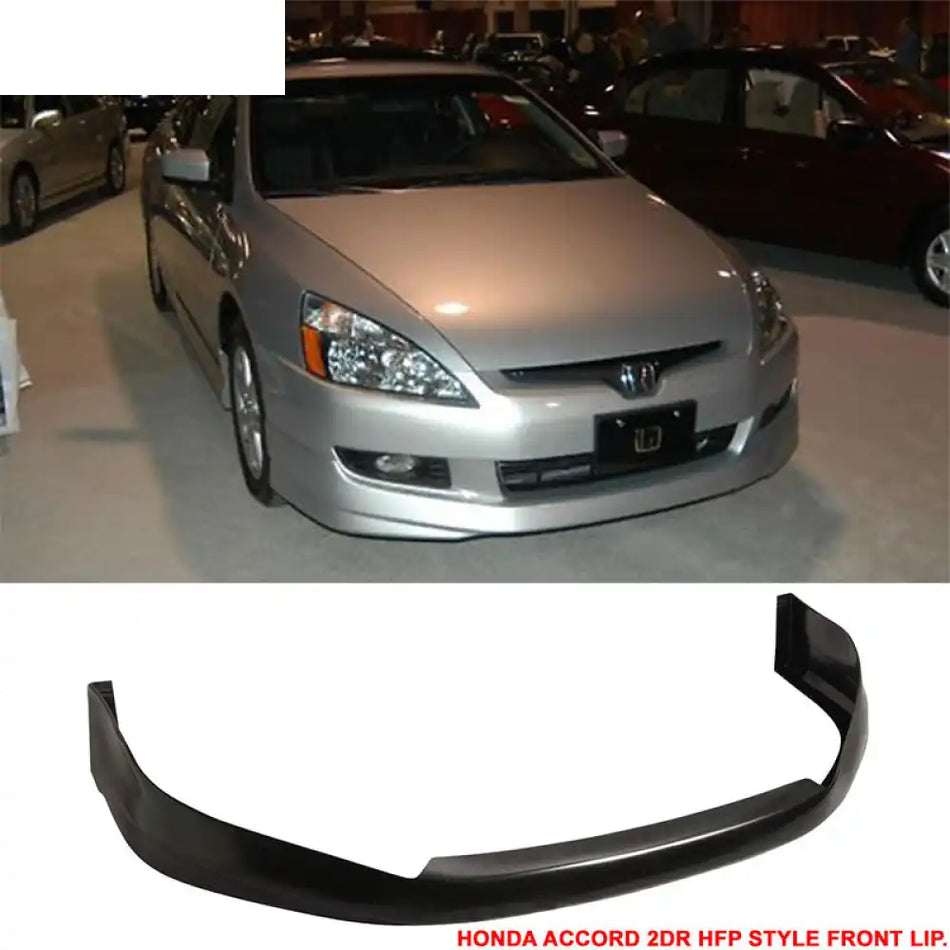2003-2005 Honda Accord Coupe HFP Style Unpainted Front Bumper Lip PU