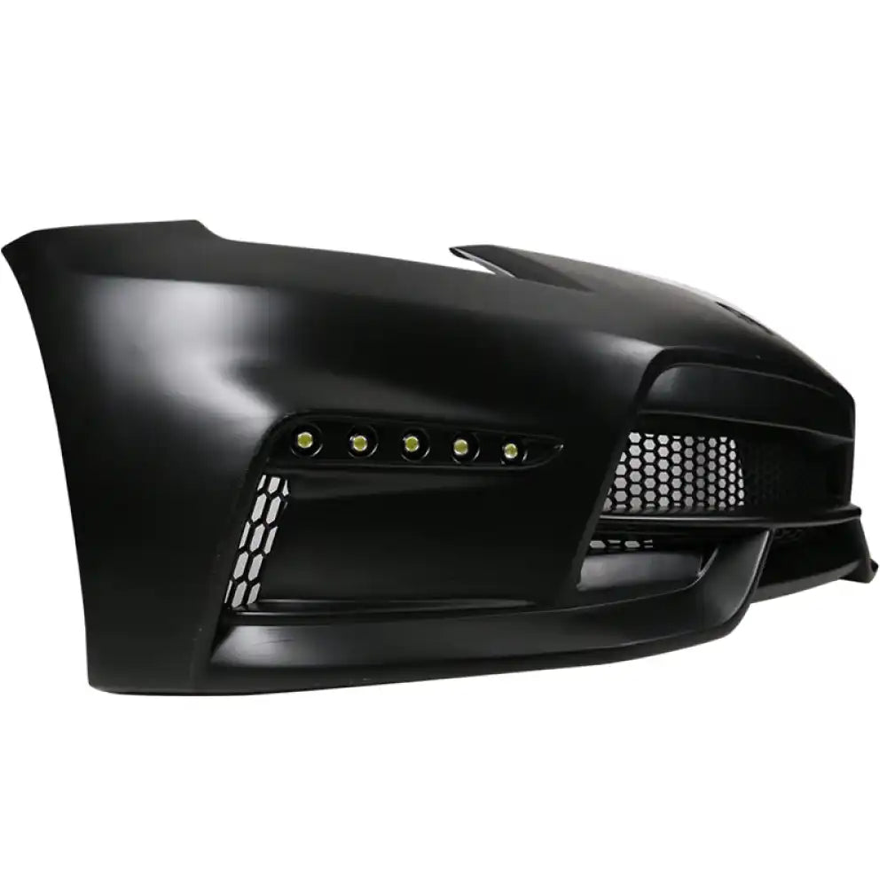 2003-2008 Nissan 350z to 370z Front Bumper Conversion NIS Style Black PP