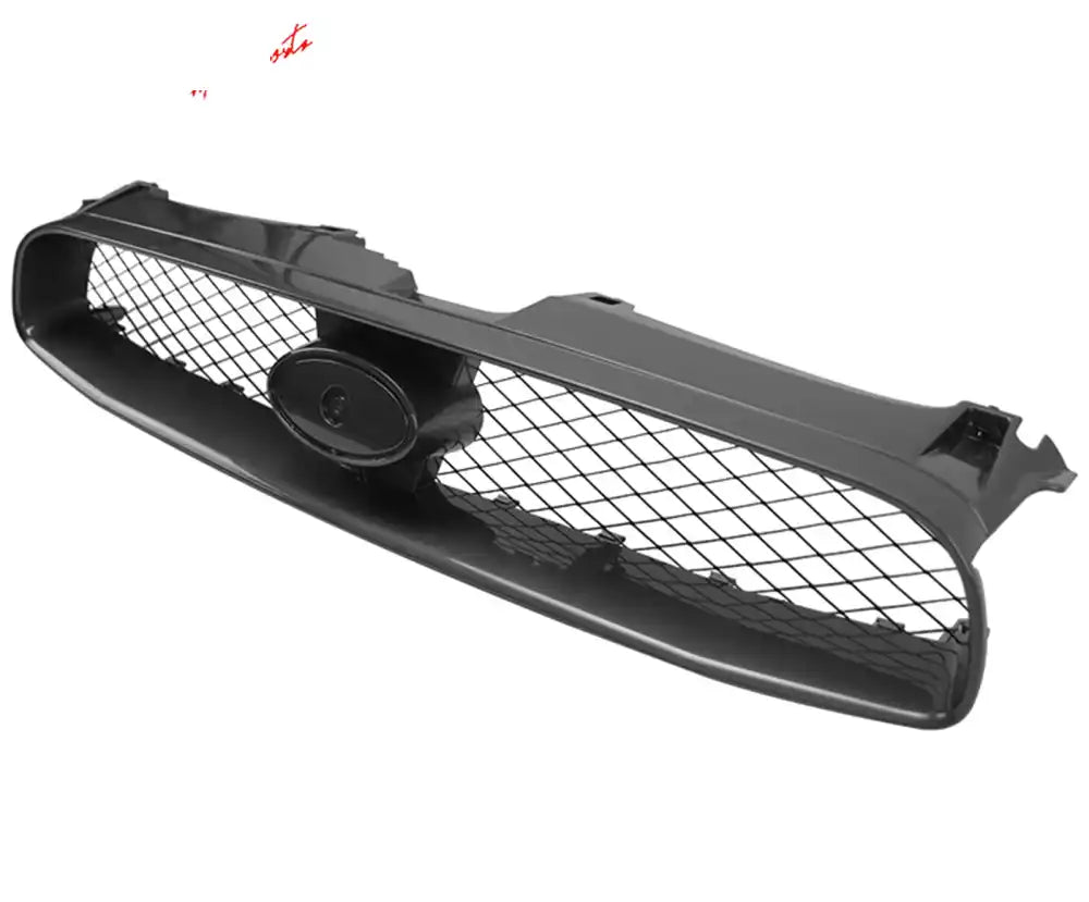 2004-2005 Subaru Impreza STI Style Front Bumper Grille Gloss Black ABS