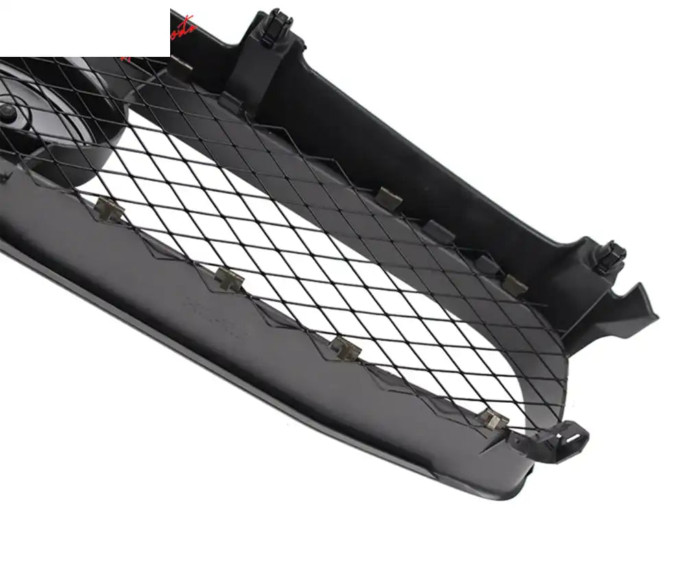 2004-2005 Subaru Impreza STI Style Front Bumper Grille Gloss Black ABS