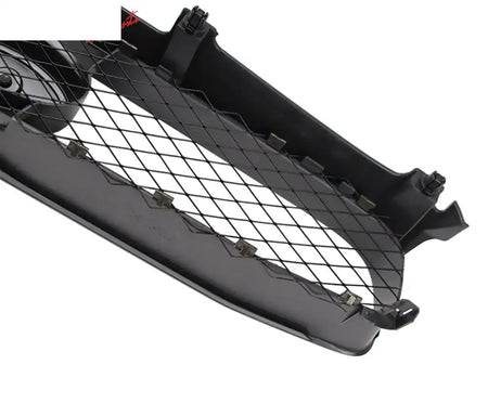 2004-2005 Subaru Impreza STI Style Front Bumper Grille Gloss Black ABS
