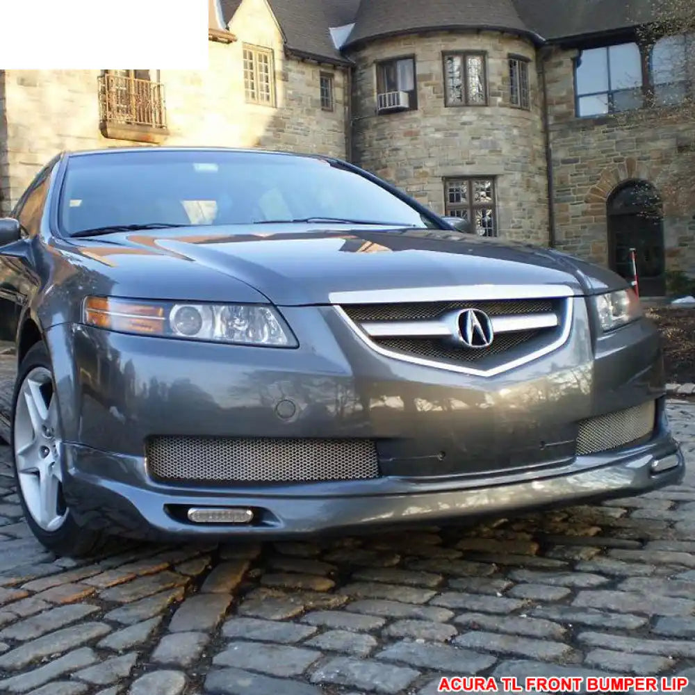 2004-2006 Acura TL Sedan JDM Style Unpainted Front Lip Splitter PU