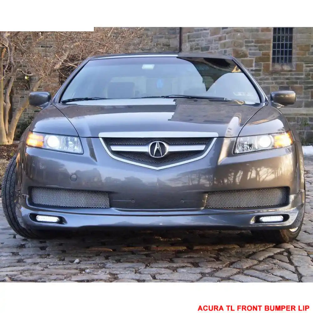2004-2006 Acura TL Sedan JDM Style Unpainted Front Lip Splitter PU