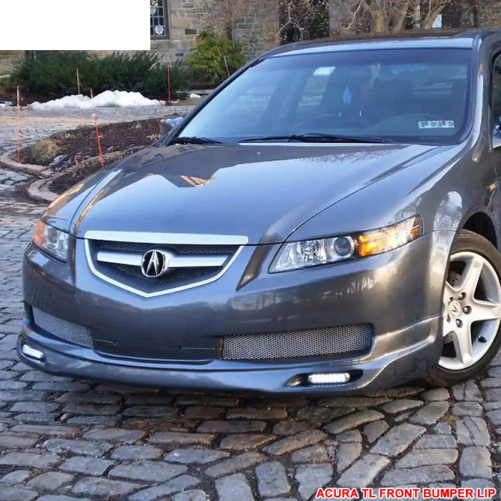 2004-2006 Acura TL Sedan JDM Style Unpainted Front Lip Splitter PU