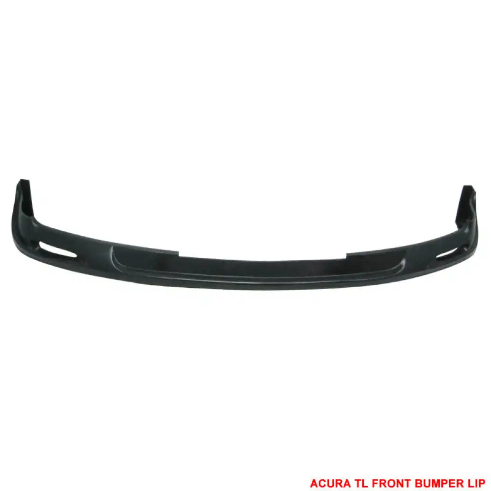 2004-2006 Acura TL Sedan MU Style Unpainted Black Front Bumper Lip PU