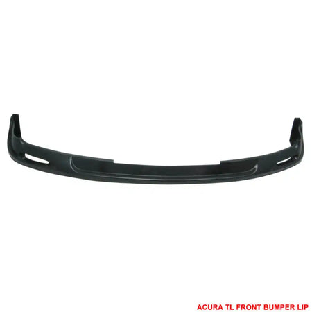 2004-2006 Acura TL Sedan MU Style Unpainted Black Front Bumper Lip PU