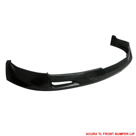 2004-2006 Acura TL Sedan MU Style Unpainted Black Front Bumper Lip PU