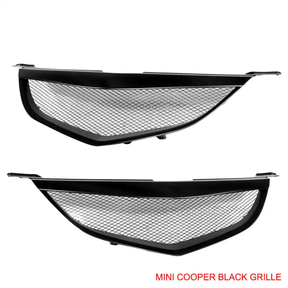 2004-2006 Mazda 3 Sedan Black Front Hood Mesh Grille ABS